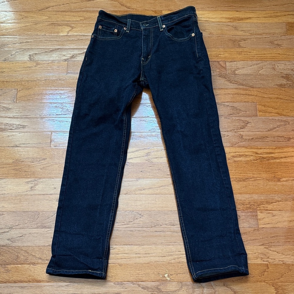 Levi's Men's Deep Indigo Straight Jeans